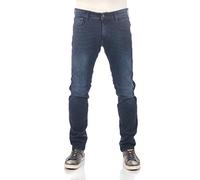 Replay Herren Jeans Anbass Slim-Fit mit Power Stretch, Dark Blue 007-1 (Blau), 28W / 34L
