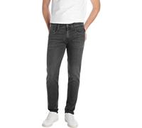 Replay Herren Jeans Anbass Slim-Fit mit Power Stretch, Dark Grey 097 (Schwarz), 38W/36L