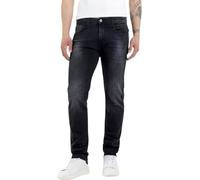 Replay Herren Jeans Anbass Slim-Fit mit Comfort Stretch, Dark Grey 097 (Grau), 28W / 32L