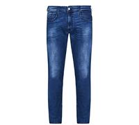 Replay Herren Jeans Anbass Slim-Fit mit Power Stretch Medium Blue 31W/34L