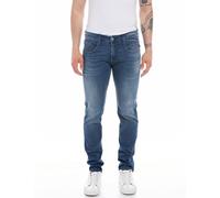 Replay Herren Jeans Anbass Slim-Fit mit Power Stretch, Medium Blue 009-3 (Blau), 33W / 32L