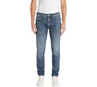 Replay Herren Jeans Anbass Slim-Fit Original, Blau (Medium Blue 009), 33W / 32L