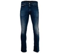 REPLAY Herren Jeans - GROVER, Länge 32, Stretch Denim, Straight Fit 29W/32L Blau