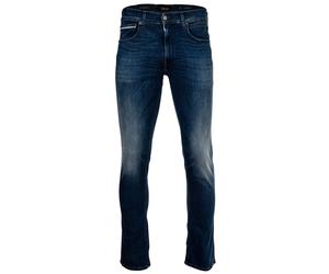 REPLAY Herren Jeans - GROVER, Länge 32, Stretch Denim, Straight Fit 29W/32L Blau