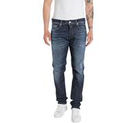 Replay Herren Jeans Grover Straight-Fit, Blau (Dark Blue 007-6), 34W / 30L