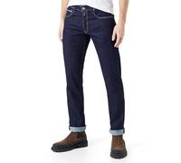 Replay Herren Jeans Grover Straight-Fit, Dark Blue 007-2 (Blau), 30W / 34L