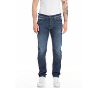 Replay Herren Jeans Grover Straight-Fit, Dark Blue 007 (Blau), 34W / 30L