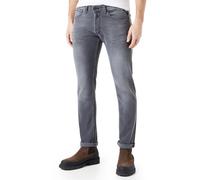Straight-Jeans REPLAY "GROVER" Gr. 30, Länge 34, grau (dark grey bf32) Herren Jeans Straight Fit (57374040-30)