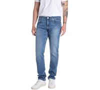 Replay Herren Jeans Grover Straight-Fit mit Comfort Stretch, Medium Blue 009 (Blau), 29W / 34L