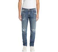 Replay Herren Jeans Grover Straight-Fit Original, Blau (Medium Blue 009), 33W / 30L