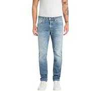 Replay Herren Jeans Grover Straight-Fit Original, Blau (Medium Blue 009-4), 31W / 30L