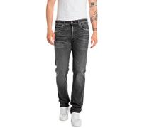 Replay Herren Jeans Grover Straight-Fit Original, Dark Grey 097 (Grau), 29W / 34L
