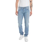 Replay Herren Jeans Grover Straight-Fit Original, Light Blue 010 (Blau), 29W / 34L