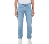 Straight-Jeans REPLAY "GROVER", Herren, Gr. 38, Länge 32, light blau 0c3, Denim/Jeans, Obermaterial: 100% Baumwolle, casual, straight fit, Jeans, in vielen verschiedenen Waschungen, mit Stretch (42006