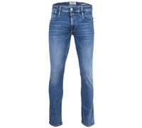Replay Jeans Anbass Herren Slim Fit 5-Pocket Baumwoll-Stretch Blau 34/32