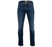 REPLAY Herren Jeans - Hyperflex ANBASS, Stretch Denim, Länge 32, Slim Fit Dunkelblau 31W/32L
