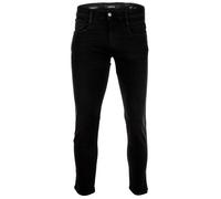 REPLAY Herren Jeans - Hyperflex ANBASS, Stretch Denim, Länge 32, Slim Fit Schwarz 34W