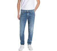 REPLAY Herren Jeans - Hyperflex ANBASS, Stretch Denim, Länge 32, Slim Fit Mittelblau 31W/32L