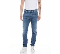Replay Herren Jeans Mickym Slim-Fit Hyperflex mit Stretch, Medium Blue 009 (Blau), 36W/34L