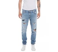 Replay Herren Jeans Mickym Slim-Fit, Light Blue 010-1 (Blau), 33W/34L