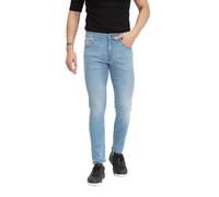 Replay Herren Jeans Mickym Slim-Fit mit Power Stretch, Light Blue 010 (Blau), 29W/34L