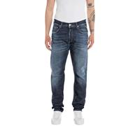 Replay Herren Jeans Sandot Tapered-Fit, Blau (Dark Blue 007-3), 34W / 30L