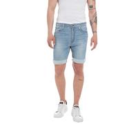 Replay Herren Jeans Shorts RBJ 901 Tapered-Fit mit Comfort Stretch, Light Blue 010 (Blau), 40