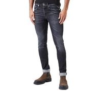Replay Herren Jeans Willbi Regular-Fit, Black Delavè 099-1 (Schwarz), 36W/34L