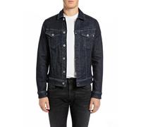 Replay Herren Jeansjacke aus Comfort Denim, Blau (Dark Blue 007), M