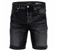 REPLAY Herren Jeansshorts - Super Stretch Denim, Tapered Fit Dunkelgrau 36W