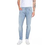 Replay Herren M1008 Willbi Original Jeans, Light Blue 010-1, 32W / 30L