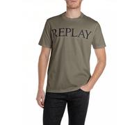 Replay Herren M3099 T-Shirt, 759 MUD Green, XL