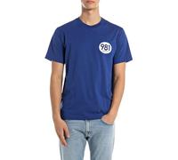 REPLAY Herren M3201 T-Shirt, 482 Electric Blue, XL