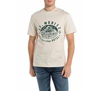 REPLAY Herren M3281 T-Shirt, 200 Natural Rope, 56