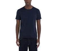 Replay Herren Kurzarm-T-Shirt M3590A.000.2660 Night Blue Größe S