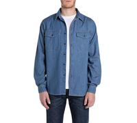 Replay Herren M4124 Hemd, 009 MEDIUM Blue, L