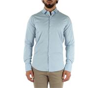 Replay Herren M4140 Hemd, 905 Azure, XS