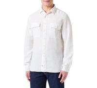 Replay Herren M4147 Hemd, 011 Natural White, L
