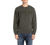 Replay Herren M6975 Sweatshirt, 935 Dark Olive, XL EU