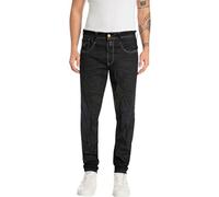 Slim-fit-Jeans REPLAY "ANBASS" Gr. 34, Länge 32, blau (mid blue) Herren Jeans (13147126-34) mid blue