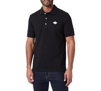 REPLAY Herren Poloshirt Kurzarm mit Logo, Black 098 (Schwarz), L
