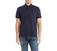 REPLAY Herren Poloshirt Kurzarm mit Polokragen, Indigo Blue 800 (Blau), XL