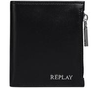 Replay Herren Portemonnaie Klein, Silver Black 0094 (Schwarz), Einheitsgröße
