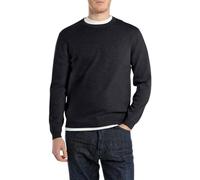 Replay Herren Pullover aus Baumwolle, Deep Blue 088 (Blau), 3XL