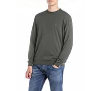 Replay Herren Pullover aus Baumwolle, Pistachio 810 (Grün), XL