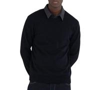 Replay Herren Pullover aus Baumwolle, Schwarz (Black 098), S