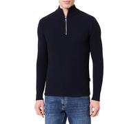 Replay Herren Pullover mit Reißverschluss, Deep Navy 715 (Blau), L