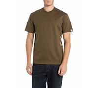 Replay Herren Relaxed fit Basic T-Shirt aus Baumwolle