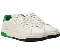 Replay Herren Sneaker aus Leder, Mehrfarbig (Off Wht Green 115), 43