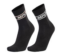 Replay Herren Socken Lang Tennissocken, Black/Black N191 (Schwarz), 35-38